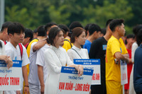 Ngắm 100 nữ sinh khoe sắc tại Giải bóng đá Trung học phổ thông lớn nhất Hà Nội