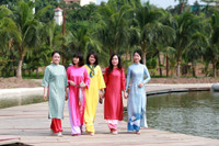 Phụ nữ Công an Thủ đô lan tỏa tuần lễ “Áo dài cộng đồng”