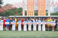 Ngắm 100 nữ sinh khoe sắc tại Giải bóng đá Trung học phổ thông lớn nhất Hà Nội