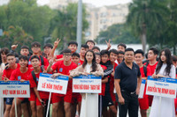 Ngắm 100 nữ sinh khoe sắc tại Giải bóng đá Trung học phổ thông lớn nhất Hà Nội