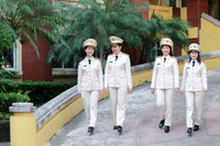 Ngắm những “bông hồng thép” của lực lượng Cảnh vệ 