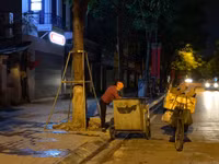 [Ảnh] Có một Hà Nội rất khác sau 20h...