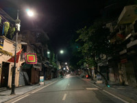 [Ảnh] Có một Hà Nội rất khác sau 20h...