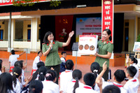 Tuyên truyền nhận biết, phòng chống ma túy cho gần 1.500 học sinh tại huyện Quốc Oai