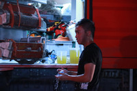 Những hình ảnh lính cứu hỏa Hà Nội bị thương, kiệt sức sau nhiều giờ chữa cháy 