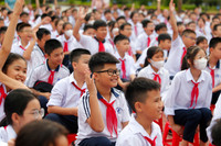 Tuyên truyền nhận biết, phòng chống ma túy cho gần 1.500 học sinh tại huyện Quốc Oai