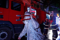 Những hình ảnh lính cứu hỏa Hà Nội bị thương, kiệt sức sau nhiều giờ chữa cháy 