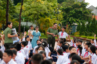 Tuyên truyền nhận biết, phòng chống ma túy cho gần 1.500 học sinh tại huyện Quốc Oai