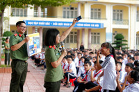 Tuyên truyền nhận biết, phòng chống ma túy cho gần 1.500 học sinh tại huyện Quốc Oai