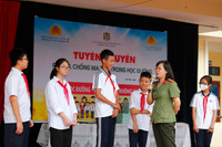 Tuyên truyền nhận biết, phòng chống ma túy cho gần 1.500 học sinh tại huyện Quốc Oai