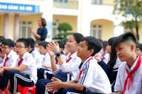 Tuyên truyền nhận biết, phòng chống ma túy cho gần 1.500 học sinh tại huyện Quốc Oai