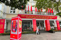 [Ảnh] Chủ động phòng chống dịch Covid-19 trong ngày bầu cử