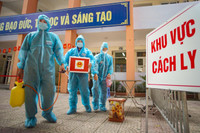 [Ảnh] Chủ động phòng chống dịch Covid-19 trong ngày bầu cử