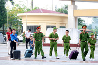 Khởi động trại hè trải nghiệm ‘Học làm chiến sĩ công an’