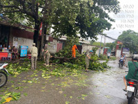 Hà Nội: Lực lượng Bảo vệ an ninh trật tự ở cơ sở sát cánh cùng nhân dân vượt qua khó khăn trong bão lũ