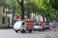 Những hình ảnh Công an Hà Nội ra quân tấn công trấn áp tội phạm dịp Tết Nguyên đán Ất Tỵ 2025