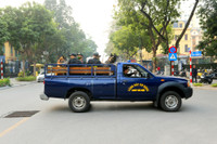 Những hình ảnh Công an Hà Nội ra quân tấn công trấn áp tội phạm dịp Tết Nguyên đán Ất Tỵ 2025