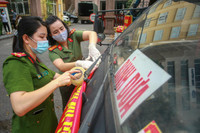 Phụ nữ Công an Thủ đô chung tay giúp bà con Bắc Giang tiêu thụ nông sản