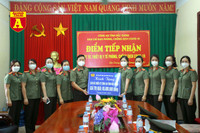 Phụ nữ Công an Thủ đô vào tâm dịch “chia lửa” cùng Bắc Giang 