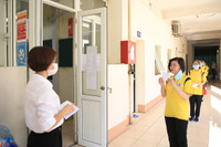 Diễn tập phòng chống dịch Covid-19, sẵn sàng cho kỳ thi tốt nghiệp THPT 