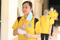 Diễn tập phòng chống dịch Covid-19, sẵn sàng cho kỳ thi tốt nghiệp THPT 