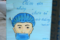 Thông điệp phòng chống Covid-19 qua những... bốt điện