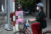 Thông điệp phòng chống Covid-19 qua những... bốt điện