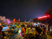 Đảm bảo an ninh, trật tự sau trận thắng kịch tính của đội tuyển Việt Nam