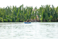 Trải nghiệm rừng dừa trên thuyền thúng ở Hội An 