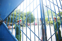 Công an Hà Nội đội nắng đảm bảo ANTT các điểm thi 