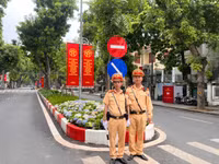 Công an Hà Nội triển khai phương án đảm bảo an ninh trật tự chương trình hợp luyện lần I sự kiện A80