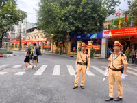 Công an Hà Nội triển khai phương án đảm bảo an ninh trật tự chương trình hợp luyện lần I sự kiện A80
