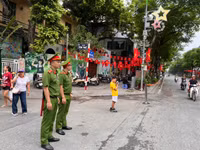 Công an Hà Nội triển khai phương án đảm bảo an ninh trật tự chương trình hợp luyện lần I sự kiện A80