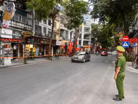 Công an Hà Nội triển khai phương án đảm bảo an ninh trật tự chương trình hợp luyện lần I sự kiện A80
