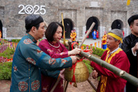 Cận cảnh những hình ảnh nghi lễ “Tống cựu nghinh tân” ở Hà Nội