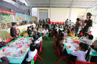 Góp nắng xuân cho trẻ em vùng cao 