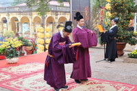 Cận cảnh những hình ảnh nghi lễ “Tống cựu nghinh tân” ở Hà Nội