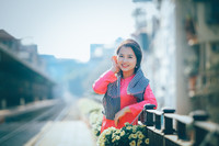 Ấn tượng bộ ảnh áo bà ba trên cây cầu Long Biên trăm tuổi