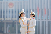 Vẻ đẹp mạnh mẽ, cá tính của những nữ Công an Thủ đô