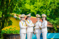 Vẻ đẹp mạnh mẽ, cá tính của những nữ Công an Thủ đô