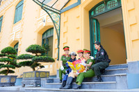 Vẻ đẹp mạnh mẽ, cá tính của những nữ Công an Thủ đô