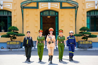 Vẻ đẹp mạnh mẽ, cá tính của những nữ Công an Thủ đô