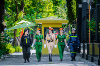 Vẻ đẹp mạnh mẽ, cá tính của những nữ Công an Thủ đô