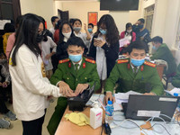 [Ảnh] Xúc động hình ảnh lực lượng Công an ngày đêm cấp căn cước gắn chíp cho nhân dân
