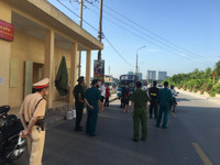 [Ảnh] Lực lượng chức năng siết chặt phòng chống dịch Covid-19 tại các cửa ngõ của Thủ đô