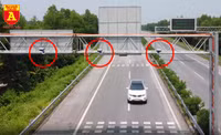 Xem 'siêu' camera tóm trúng phương tiện vi phạm giao thông 
