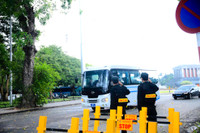 Lực lượng Công an căng mình dưới nắng nóng gần 50 độ C đảm bảo an toàn tuyệt đối kỳ họp Quốc hội 