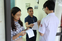 Những hình ảnh nghiêm ngặt trong phòng thi tốt nghiệp THPT 2023