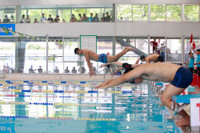 Sôi nổi Giải bơi ứng dụng nghiệp vụ năm 2023 của Công an Hà Nội