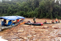 Lực lượng công an nỗ lực tìm kiếm, cứu nạn người mất tích bằng đường thủy